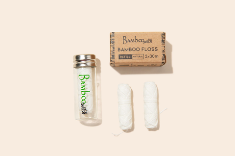 Bamboo Dental Floss Refill | Natural White, Vegan