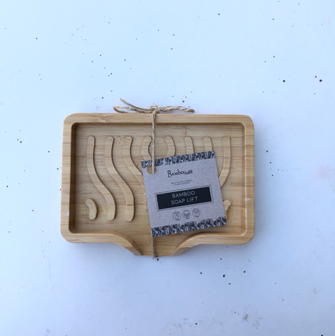 Bamboo Soap Lift | Soap Dish